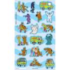 ERC Quality Scooby Doo Characters Stickerfitti Flat Packs By Eureka