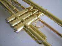 Band TRUMPET Bb GOLD LACQUER + Case, Mouthpiece  