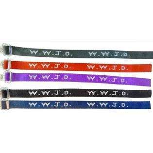 WWJD Woven Bracelets   What Would Jesus Do(Pack of 12)  DDI Jewelry 