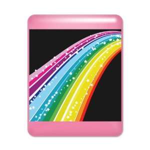  iPad Case Hot Pink Retro Rainbow 