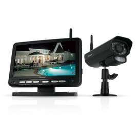 Digital Wireless DVR Security System with 7 LCD Monitor at 