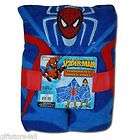 Marvel Hero Spider Man Embroidered Boy Hooded Towel Cotton NEW