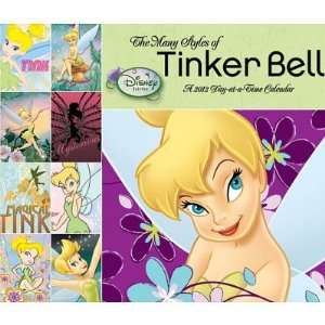  (5x6) Tinker Bell 2012 Daily Box Calendar