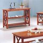 Wildon Home Independence Sofa Table in Light Oak