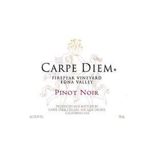  2007 Carpe Diem Pinot Noir Firepeak Vineyard 750ml 