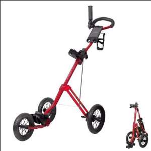  Cadie GT Cruiser 3 Wheel Golf Cart   Red: Sports 