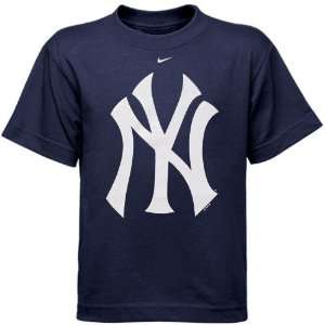 Nike New York Yankees Navy Blue Preschool Big Logo T shirt:  