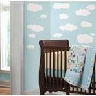 Roomates Roommate RMK1562SCS Clouds Wall Decals   White
