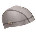 e4Hats Spandex Color Seam Dome Caps Grey Black