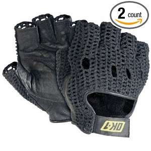 Ok1 Anti Vibration/Impact Gloves with Cotton Back, Pair   X Large 
