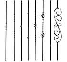 Iron Stair Balusters Oil Rubbed Copper. iron stair parts parts for 