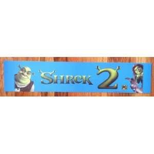  Movie Theatre Promo Marquee Official Title Sign   SHREK 2 