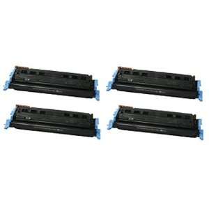   HP Color LaserJet 1600, 2600N, 2605DN, 2605DTN   Includes 4 BLACK