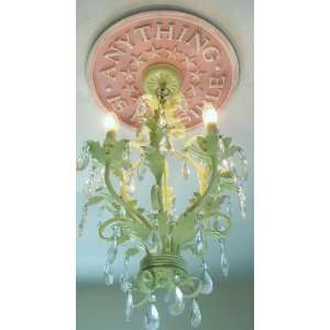 Anything is Possible Round Chandelier Medallion in Multiple Colors