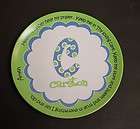 PERSONALIZED CHILDS PLATE WITH PRAYER CARSTON
