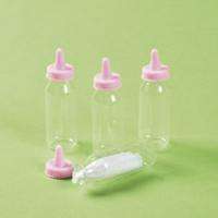 NEW Pastel Pink Mini Baby Bottle Containers Baby shower  