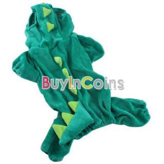   Dinosaur Puppies Dog Cothes Hooded Costume Pet Supplies Small  