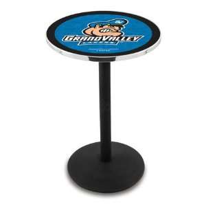  42 Grand Valley State Bar Height Pub Table   Round Base 