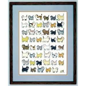  I Love Cats   Cross Stitch Kit: Arts, Crafts & Sewing