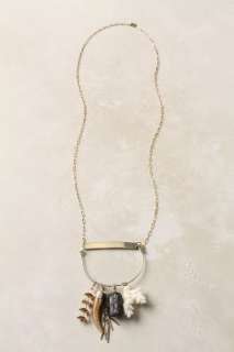 Anthropologie   Clustered Charm Necklace  