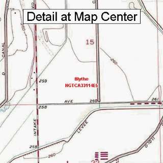   Map   Blythe, California (Folded/Waterproof)