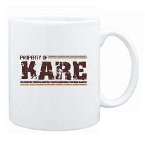  New  Property Of Kare Retro  Mug Name