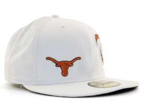 NEW New Era 59Fifty Texas Longhorns NCAA Wired Up Fitted Cap Hat $32 