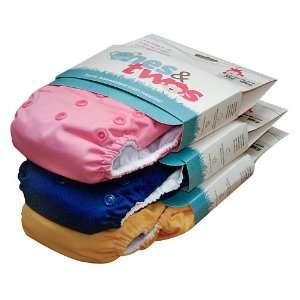  Ones and Twos All In One Cloth Diaper  3 Pack Baby