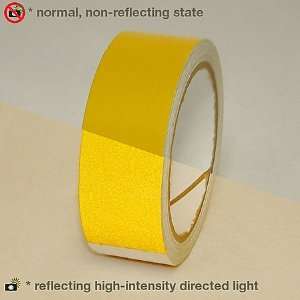 JVCC REF 7 Engineering Grade Reflective Tape: 3 in. x 30 ft. (Yellow)
