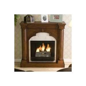   FA8575G Ellington Brown Mahogany Gel Fuel Fireplace: Home & Kitchen
