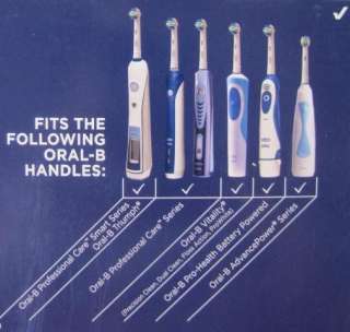 ORAL B PRECISION CLEAN TOOTHBRUSH HEADS BRUSHES  