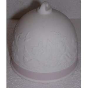   Lladro 1991 Pink Collectors Christmas Bell Ornament: Everything Else