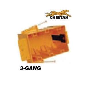  Leviton 3009C Cheetah 3 Gang Big A Box