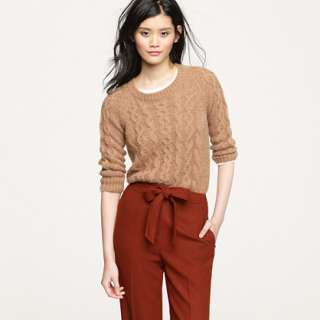 Fisherman sweater   cables   Womens sweaters   J.Crew