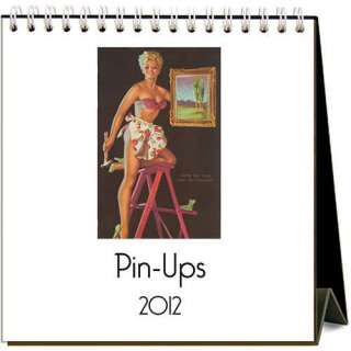 Pin Ups 2012 Easel Desk Calendar  