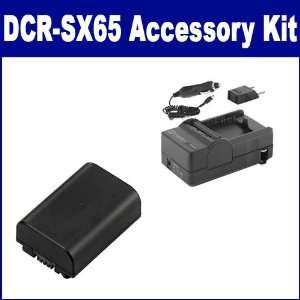  Sony DCR SX65 Camcorder Accessory Kit includes SDM 109 