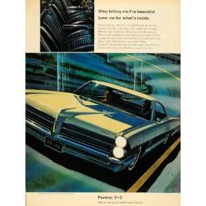  1965 Ad Pontiac Motor Division GM Corp. 2+2 Automobile 