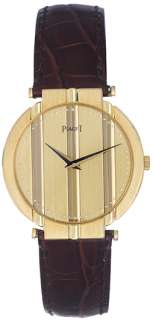 Piaget Polo 18k Gold Mens Quartz Watch  