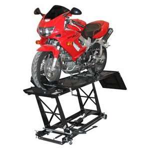  Black Widow Hydraulic Motorcycle Lift Stand: Automotive
