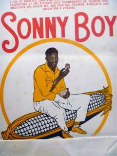  1991 6th King Biscuit Blues Fest Poster + Original Sonny Boy Flour bag