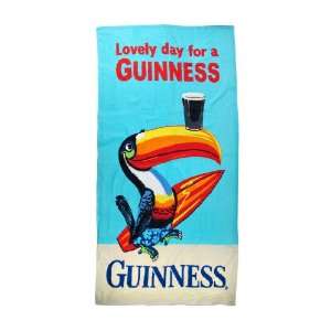  Guinness Toucan Cotton Beach Towel (sg): Home & Kitchen