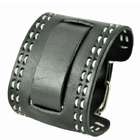 band watch also has a 100 percent usa made genuine black leather band 
