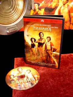 SAHARA Movie Prop Costume Matthew McCONAUGHEY signed, COA, Blu Ray DVD 