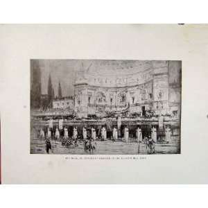    Architectural Etchings Stadium Of Somitian Rome