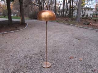 Mid Century Modern Brass Floor Lamp, Italian, Albini Style  