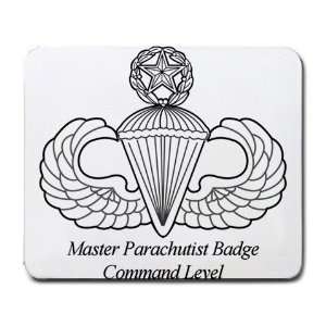  Master Parachutist Badge Command Level Mouse Pad Office 