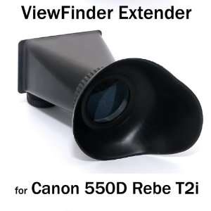   LCD ViewFinder Extender for Canon EOS Rebel T2i 550D