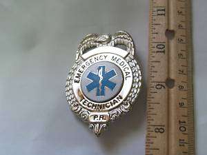 Emergancy Technician Pin Badge EMT PIN (P.R.)  