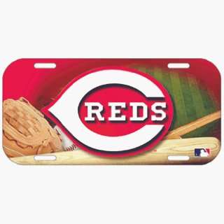  MLB Cincinnati Reds High Definition License Plate 