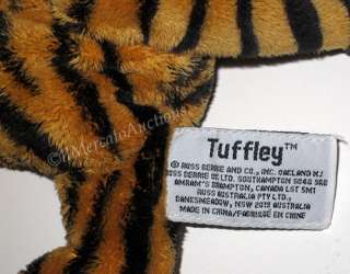 RUSS Berrie Lil Peepers TUFFLEY Stuffed Plush Tiger Toy  